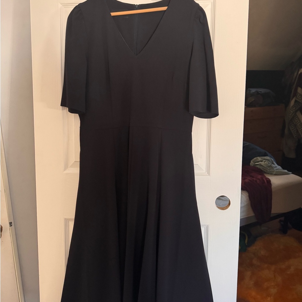 Donna Morgan Classic Navy Fit and Flare